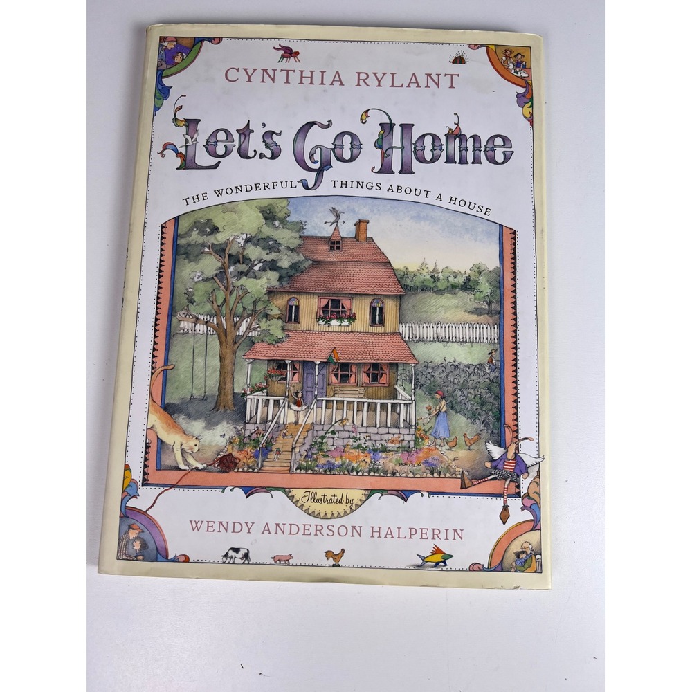 Vintage 2002 Lets Go Home The‎ Wonderful Things About A House Childrens Book